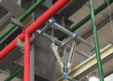 瓦房店该抗震支架的整体式支吊架结构协调性好